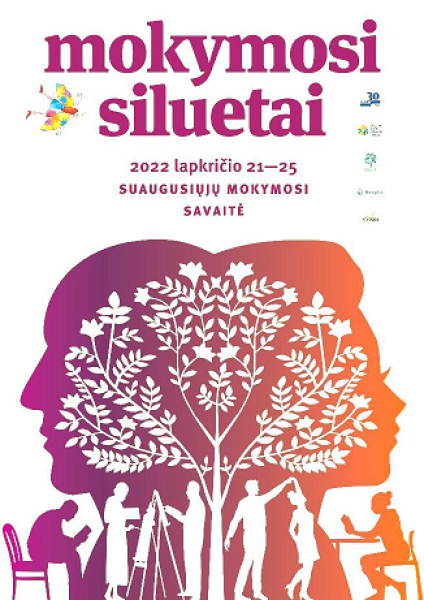 Startavo suaugusiųjų mokymosi savaitė „Mokymosi siluetai“