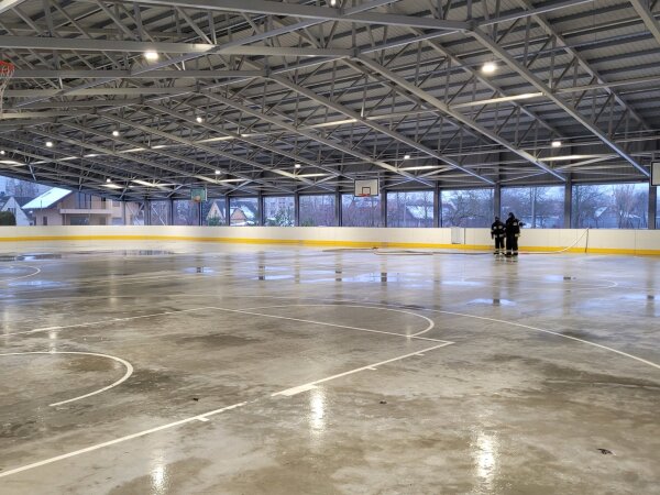 Ledo arena laukia pramogautojų