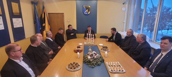 Tradicinis rajono vadovų susitikimas su kunigais