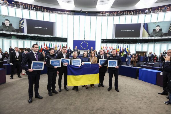 Sacharovo premija – drąsiems Ukrainos žmonėms