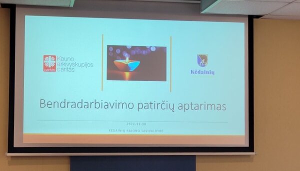 Aptartas bendradarbiavimas su Carito atstovais