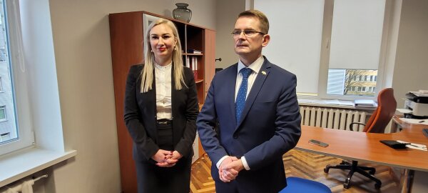 Kėdainiuose lankėsi LR sveikatos apsaugos ministras A. Dulkys ir viceministrė D. Jankauskienė