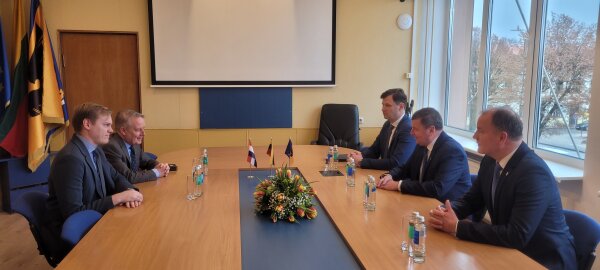 Susitikimas su Nyderlandų Karalystės ambasadoriumi