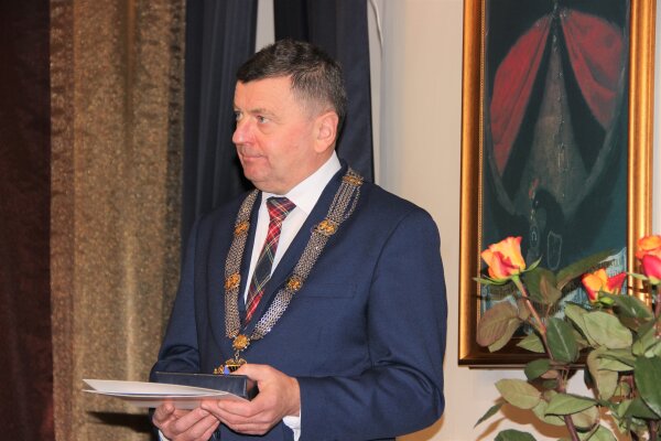 Kėdainių rajono savivaldybės meru perrinktas Valentinas Tamulis