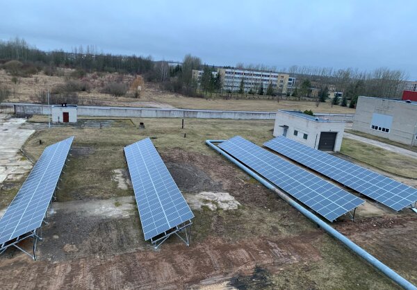 Kėdainių katilinėje jau veikia saulės elektrinė