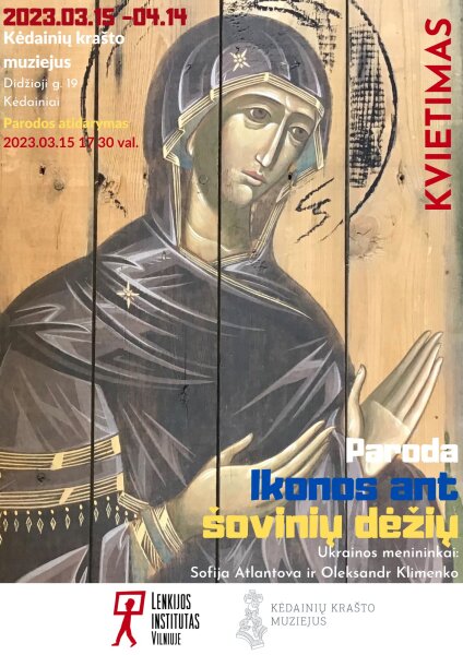 Paroda „Ikonos ant šovinių dėžių“