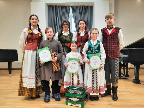 Kėdainių rajono jaunieji liaudies kūrybos atlikėjai – konkurso „Tramtatulis“ regioninio rato...