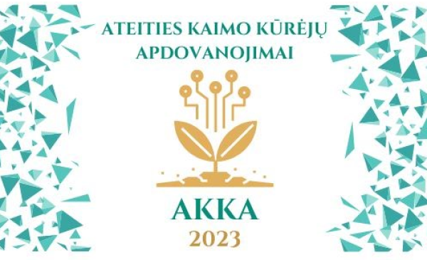 Kvietimas teikti paraiškas dalyvauti konkurse „Ateities kaimo kūrėjai 2023“ 