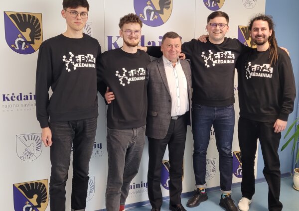 „Genas Kėdainiai“ susitiko su savo ambasadoriumi