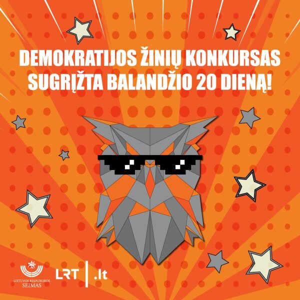 Demokratijos žinių konkursas moksleiviams