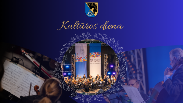 Mero Valentino Tamulio sveikinimas Kultūros dienos proga