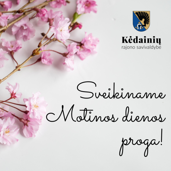 Sveikinimas Motinos dienos proga
