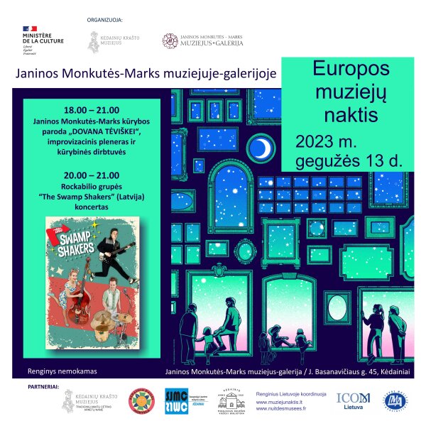Kviečiame į „Europos muziejų naktį 2023“