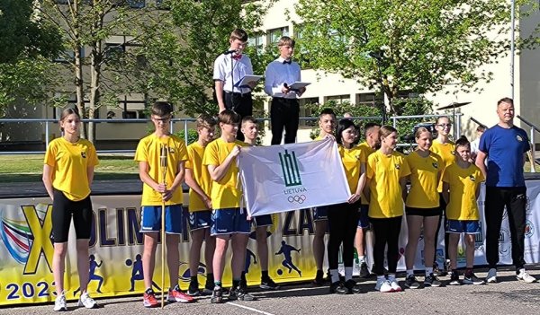 ,,X olimpinės žaidynės" Lietuvos sporto universiteto ,,Aušros" progimnazijoje