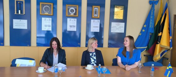 Kėdainiuose vieši Švedijos ambasadorė