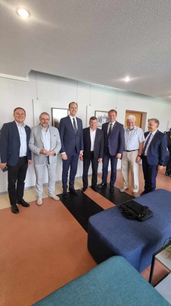 Susitikimo metu Panevėžyje buvo pristatytos ,,ViaBaltica" magistralinio kelio plėtros galimybės
