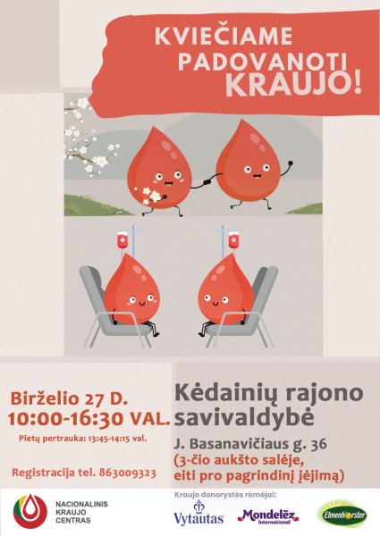 Kraujo donorystės akcija