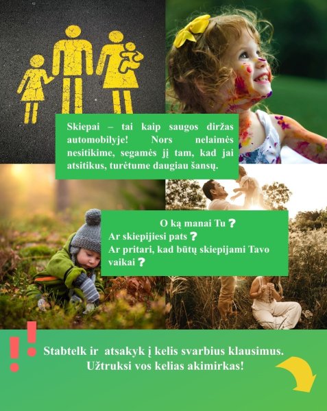 Gyventojų apklausa apie skiepus