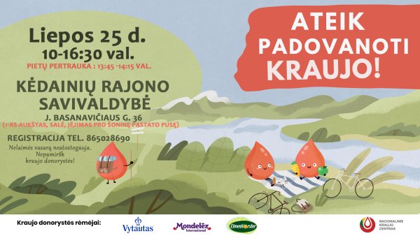 Kraujo donorystės akcija