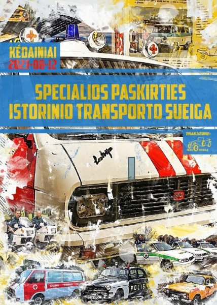 Specialios paskirties istorinio transporto sueiga