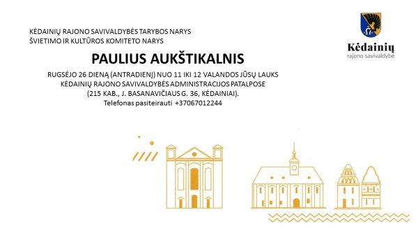 Susitikimas su gyventojais