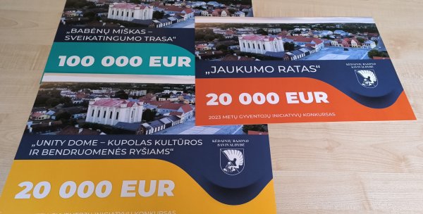 Paaiškėjo dalyvaujamojo biudžeto nugalėtojai