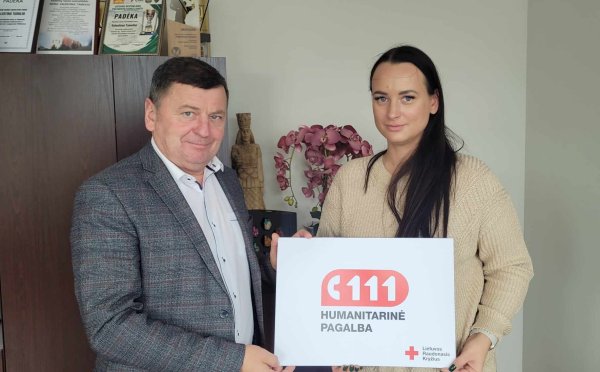 Ištikus nelaimei, ranką tiesia Lietuvos Raudonojo Kryžiaus savanoriai