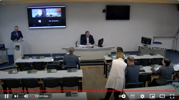 Švietimo ir kultūros komiteto posėdis