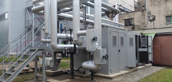 Pirmoji šalyje  ORC jėgainė pastatyta AB „Panevėžio energija“ eksploatuojamoje Rokiškio katilinėje
