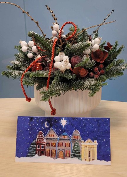 Tęsiama Kalėdinio atviruko konkurso tradicija