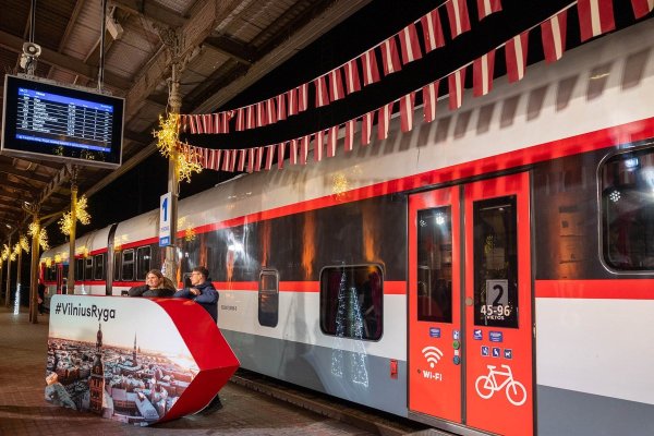 Dėl kelionių traukiniu  į Rygą kreiptasi į „Lietuvos geležinkelius“