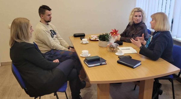 Susitikimas su skautų atstovais