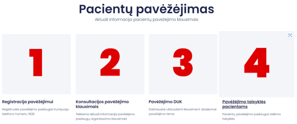 Pacientų pavežėjimo paslauga gyventojams