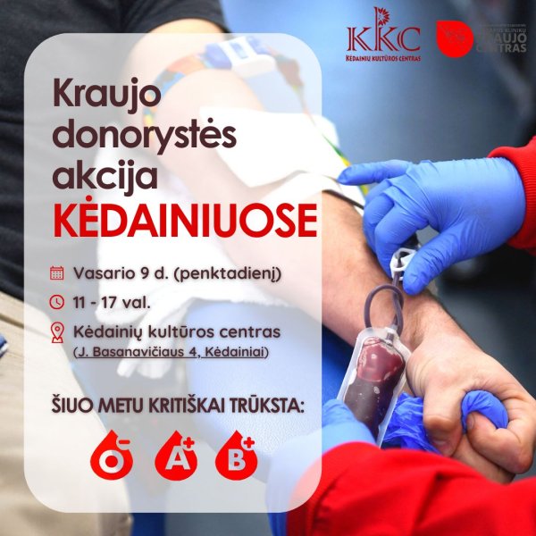 Kraujo donorystės akcija