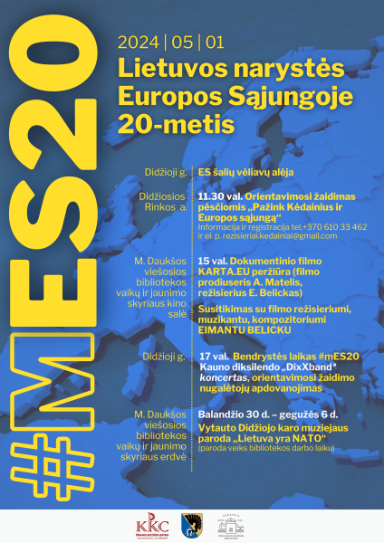 mES20 – Lietuvos narystės Europos Sąjungoje 20-metis