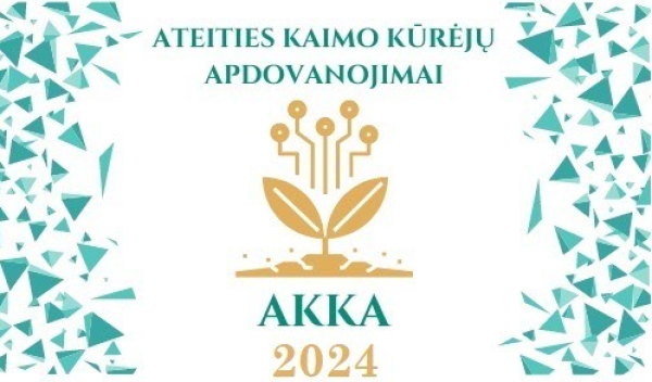 Kvietimas teikti paraiškas dalyvauti konkurse „Ateities kaimo kūrėjai 2024“