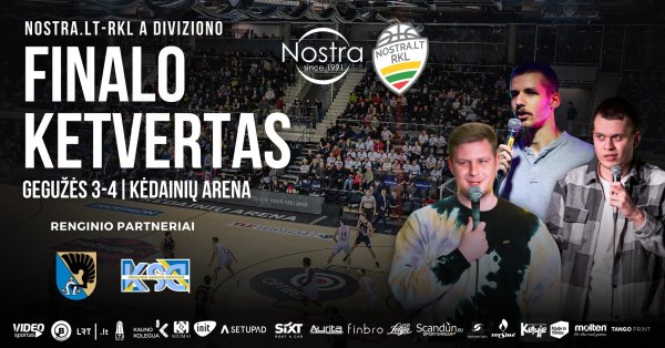 Nostra.lt-RKL A diviziono finalo ketvertas - jau šį savaitgalį Kėdainiuose