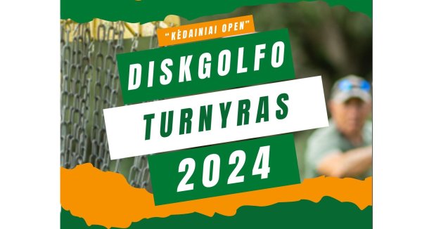 Diskgolfo turnyras Gegučių parke