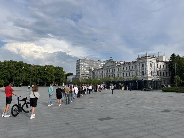 Per tris išankstinio balsavimo dienas rinkdami Prezidentą antrajame rinkimų ture iš viso balsavo...