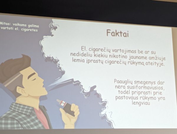 Dalyvauta  konferencijoje “3P – paauglystė, priklausomybės, prevencija”