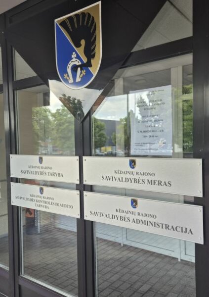 Kėdainių rajono savivaldybės administracijoje – pokyčiai