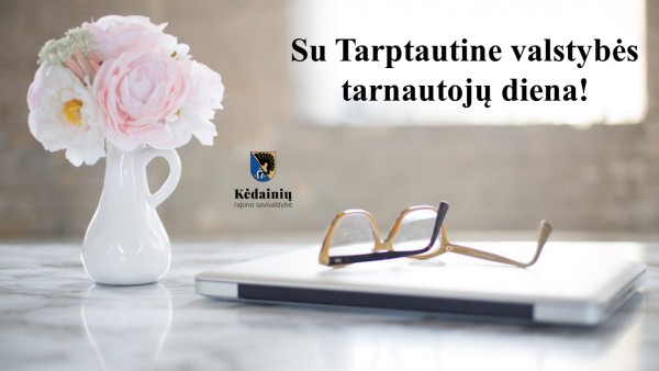 Sveikinimas su Tarptautine valstybės tarnautojų diena