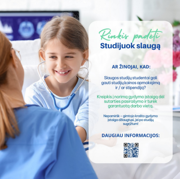 Tapk slaugytoju – RINKIS PADĖTI!