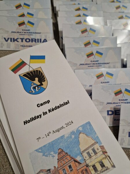 Ukrainiečių vaikų stovykla „Atostogos Kėdainiuose“