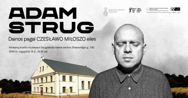 Kvietimas paminėti Kėdainių krašto garbės piliečio Cz.Miloszo 20-ąsias mirties metines