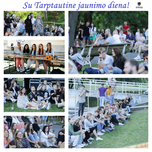 Sveikinimas Tarptautinės jaunimo dienos proga!