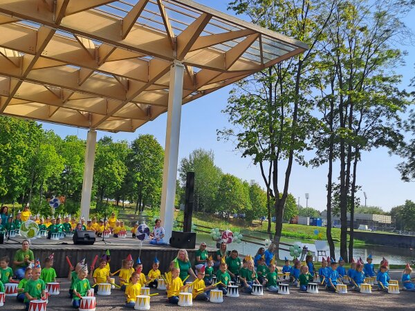Padėka mažiesiems kėdainiečiams - davusiems startą miesto šventei