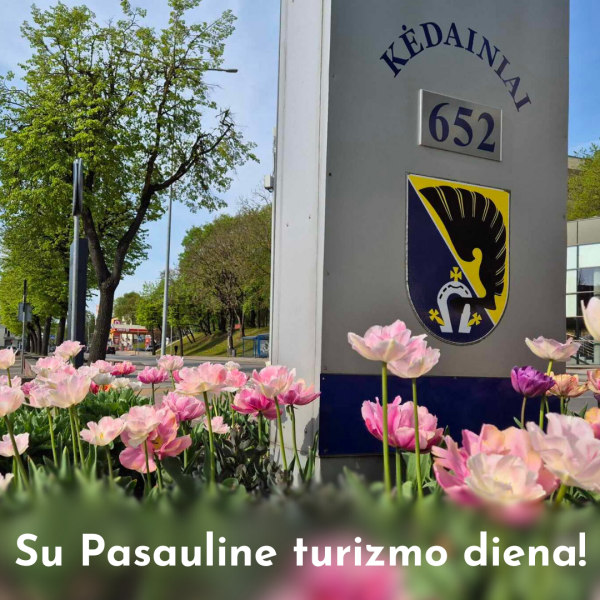 Sveikinimas su Pasauline turizmo diena