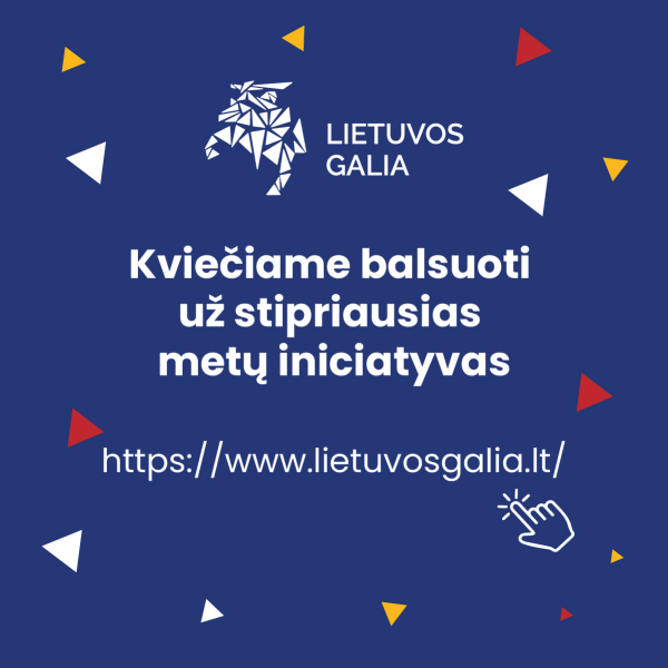 Startavo Prezidento inicijuoto projekto „Lietuvos galia“ apdovanojimų konkurso balsavimas