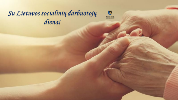 Sveikinimas su Lietuvos socialinių darbuotojų diena